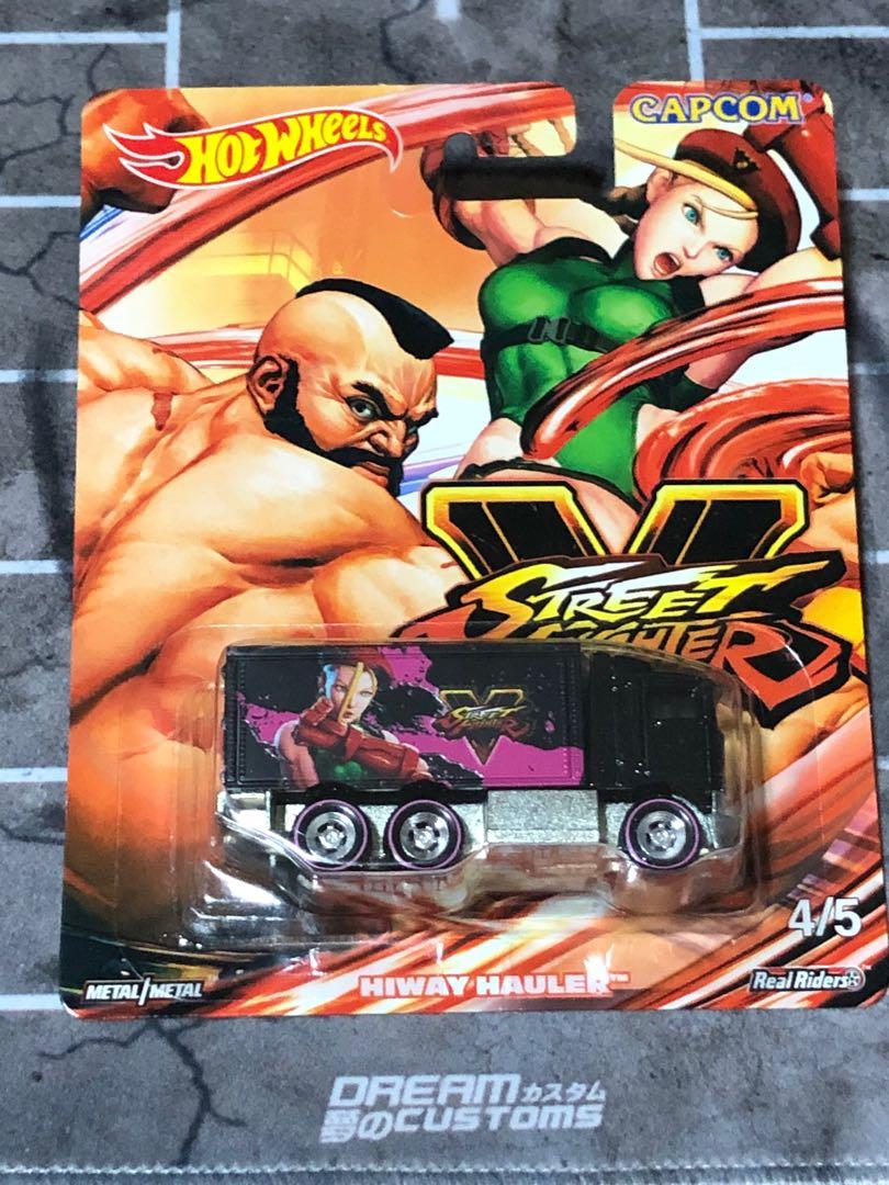 Hot Wheels Pop Culture Street Fighter Set, Hobbies & Toys, Toys