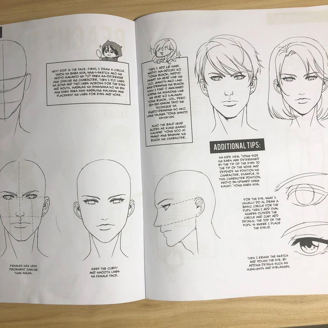 How To Draw Manga Black Ink Book Hobbies And Toys Books And Magazines Comics And Manga On Carousell 