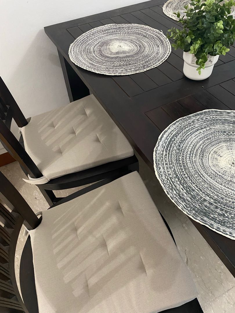 IKEA JUSTINA Chair Cushions Chair pads Furniture Home Living