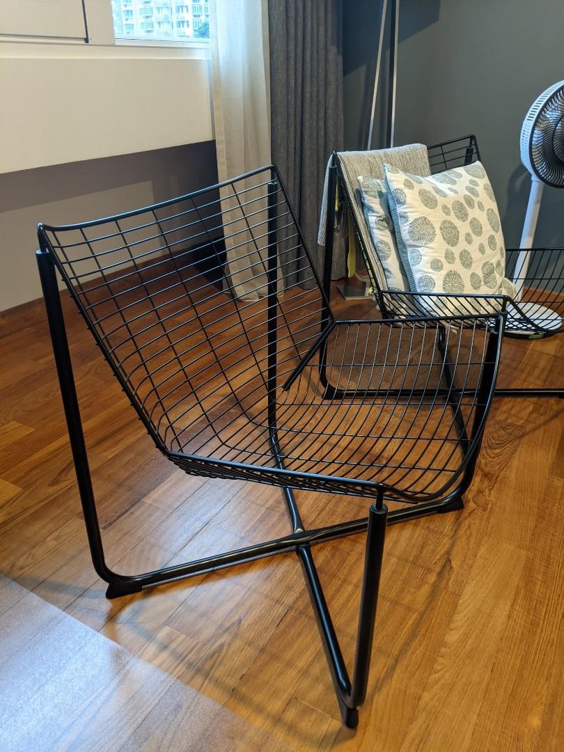 Ikea Raane Wire Chair, Furniture & Home Living, Furniture, Chairs on