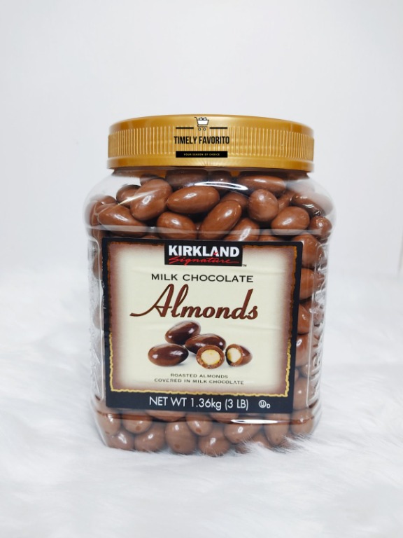 Kirkland Signature Almonds, Milk Chocolate, 1.36kg, Food & Drinks
