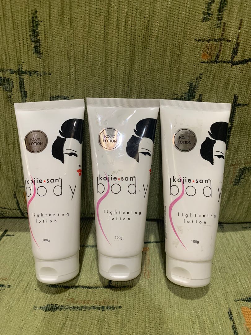 Kojie San Body Lightening Lotion 100g, Kesehatan & Kecantikan, Kulit
