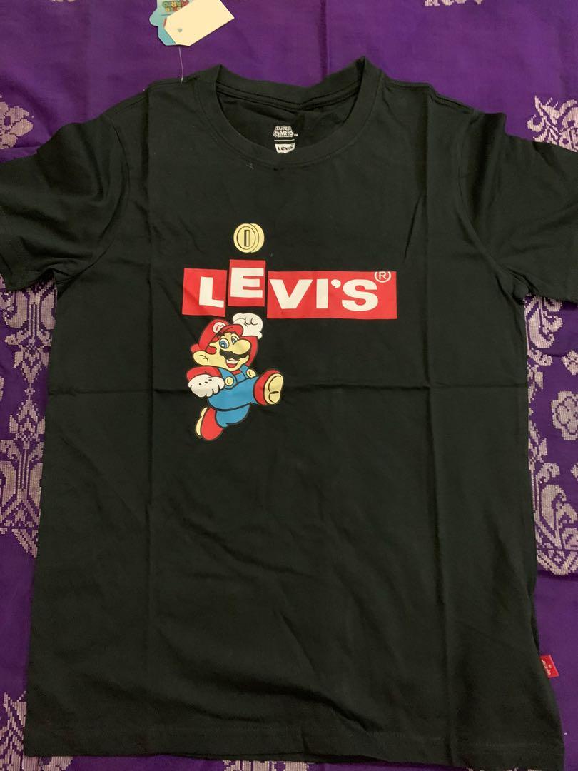 Playera levis mario on sale bros