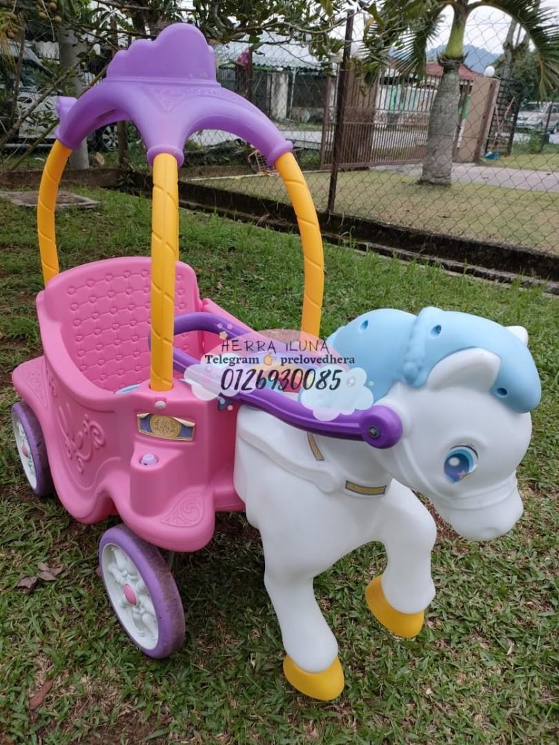 little tikes horse carriage, Babies & Kids, Infant Playtime on Carousell