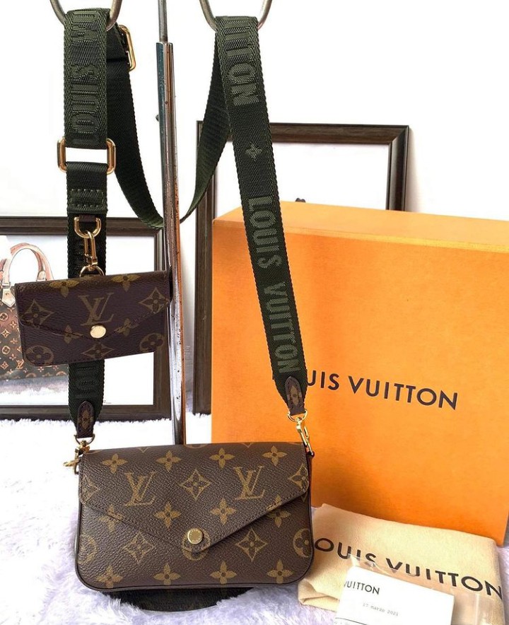 PRE-ORDER: Louis Vuitton LV Pochette Felicie Strap & Go Wild At Heart  Limited Edition Canvas Print, Luxury, Bags & Wallets on Carousell