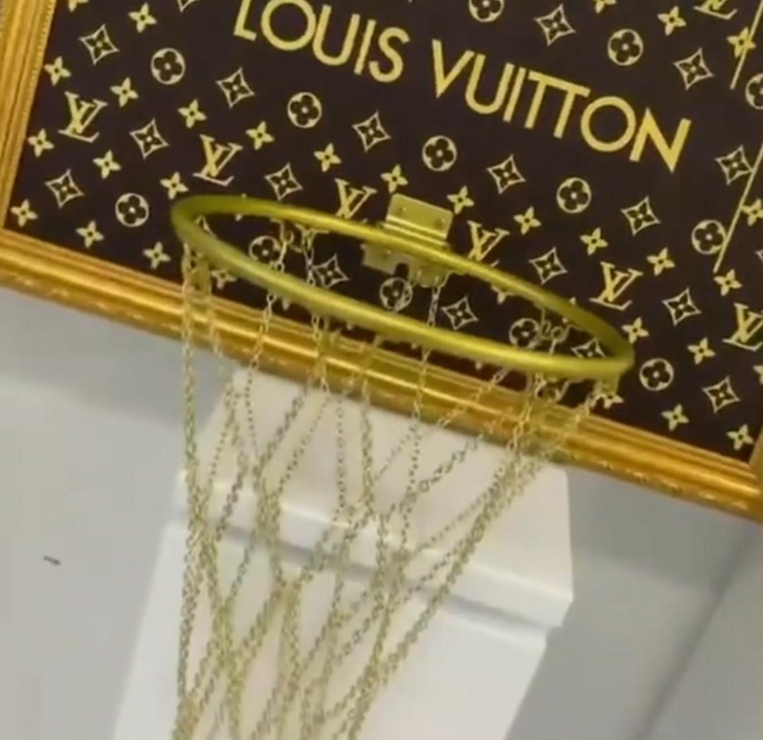Louis Vuitton Framed Basketball Board, Sculpture by Brother X