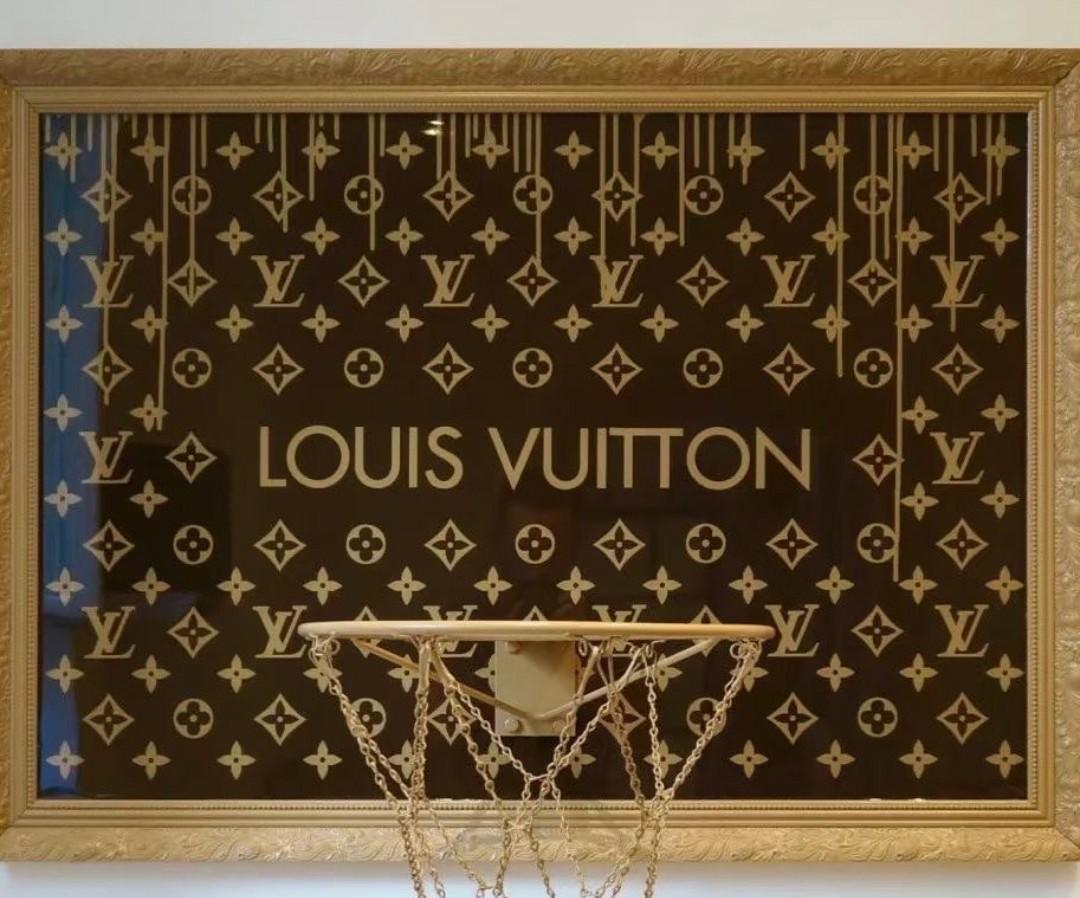 Louis Vuitton LV Basketball Hoop Wall Decor., Furniture & Home