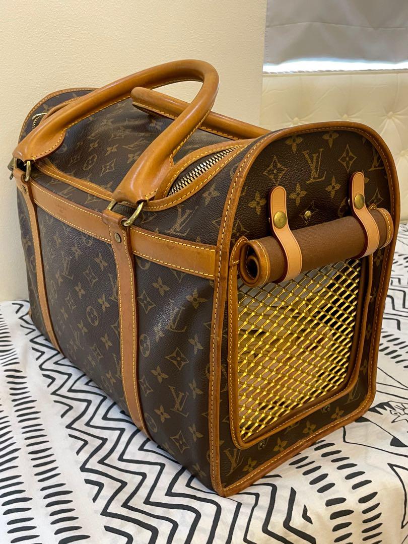 LV DOG CARRIER 40, Luxury, Bags & Wallets on Carousell
