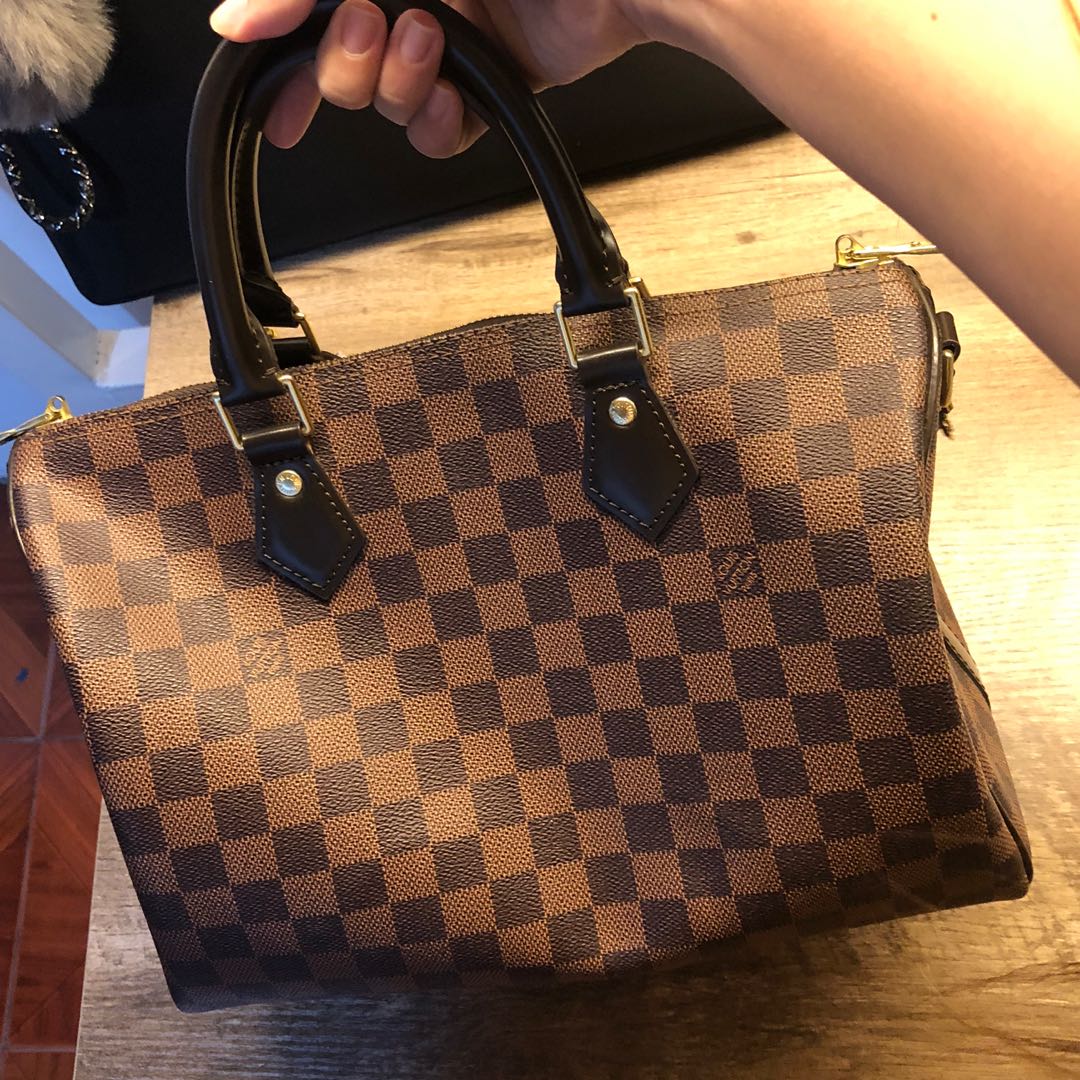 LV Mickey coded structured tote bag, Luxury, Bags & Wallets on