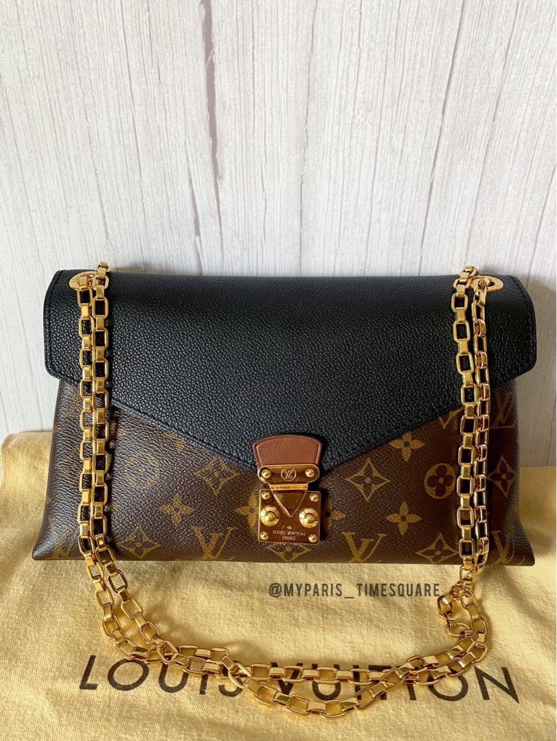 Gorgeous LV Pallas Chain link shoulder bag in Monogram canvas with