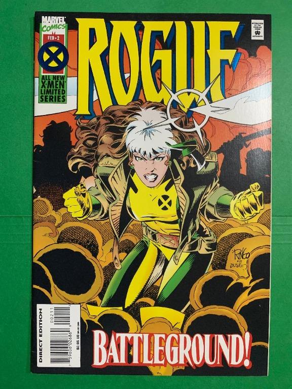 MARVEL COMICS: ROGUE Vol. 1, No. 2 (Category: Comics & Manga) located in Iloilo. Submitted by dtyark (Listing ID 1104743040, Image 1). Description: ***** ITEM LOCATION: ILOILO CITY, PHILIPPINES ***** MARVEL COMICS: ROGUE Vol. 1, No. 2, February, 1995; First Printing: Very Fine condition; Foil Enhanced Cover. Please take a look at the pictures. What you see is what you get. CHECK OUT ALL THE REST OF MY LISTINGS FOR MORE TOYS. If you are looking fo