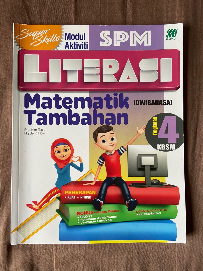 Matematik Tambahan Super Skills Literasi Tingkatan 4 By Sasbadi Hobbies Toys Books Magazines Textbooks On Carousell