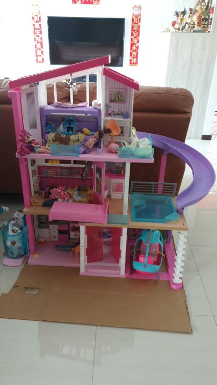 Mattel Barbie Dreamhouse Dollhouse with Wheelchair Accessible