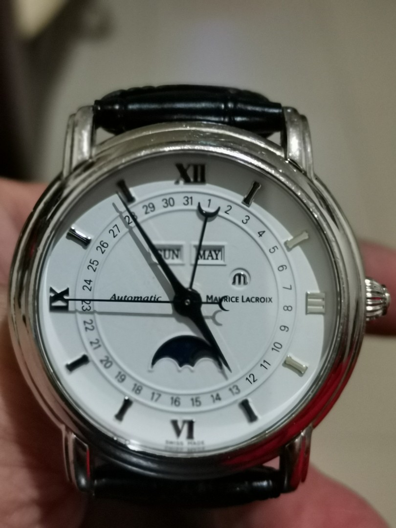 Maurice lacroix triple date moonphase top