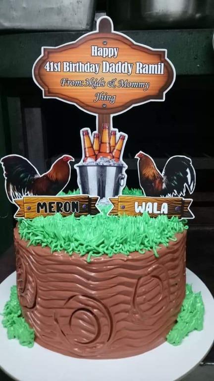 Men S Cakes Alcoholic Drink Design Cakes Food Drinks Homemade Bakes On Carousell