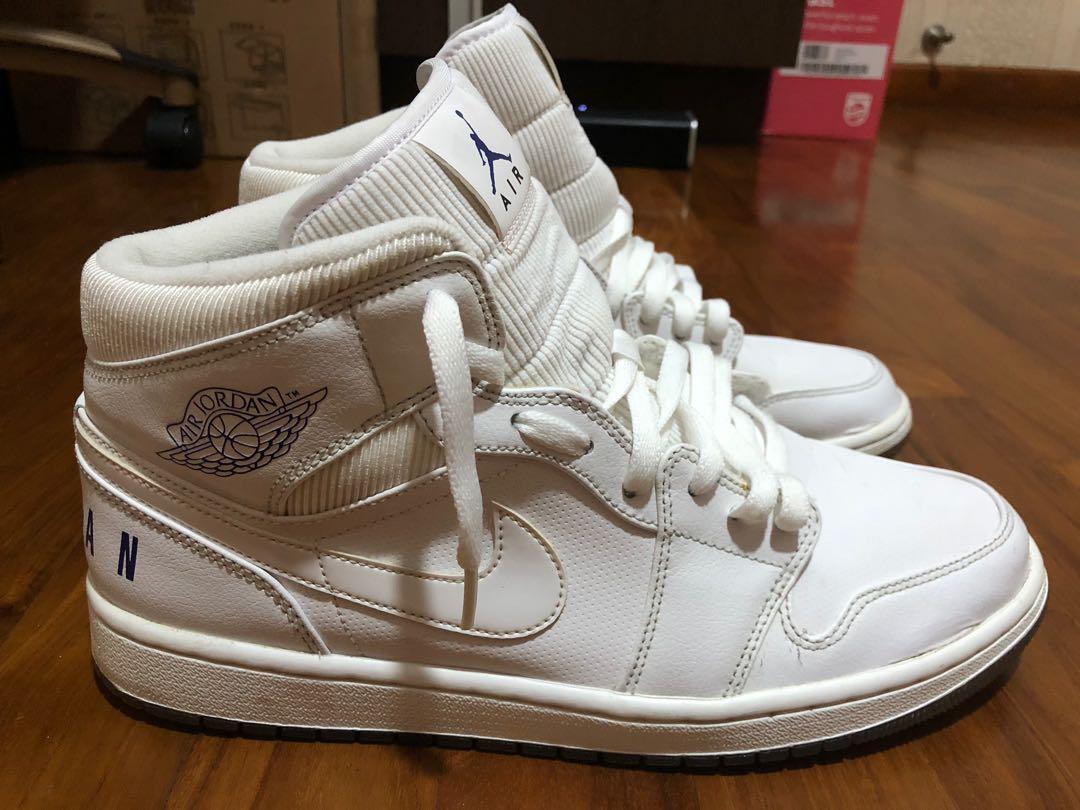 Air jordan 1 cheap pure white