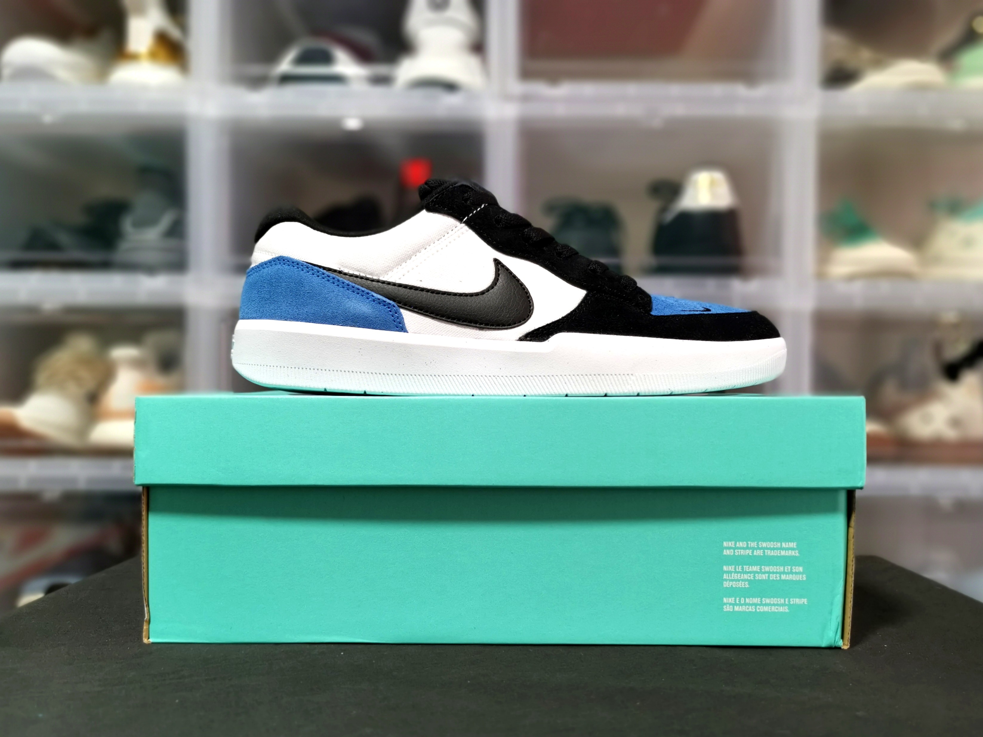 Nike SB Force 58 Dutch Blue Black White Shoes CZ2959-140 - Sepjoy
