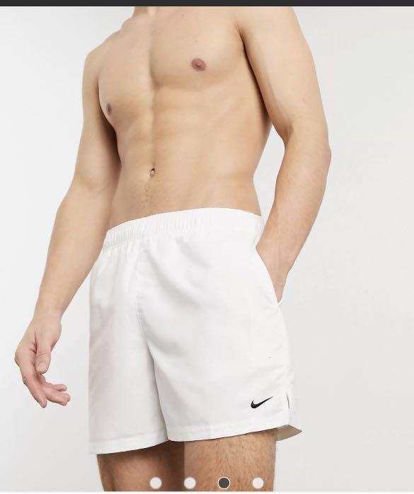 Nike Swimming shorts in white Men s Fashion Bottoms Shorts on