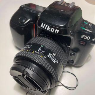 NIKON F50 + NIKKOR AF 35-70MM 1:3.3-4.5 底片相機 鏡頭