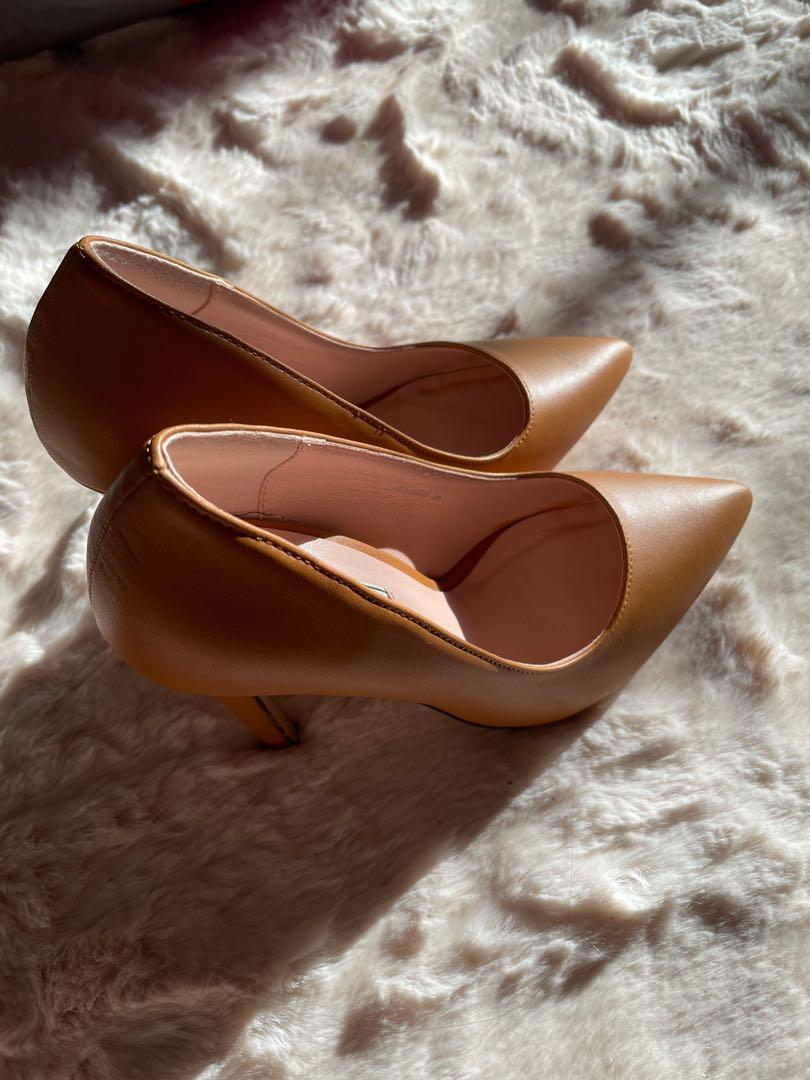 Almond toe store high heels