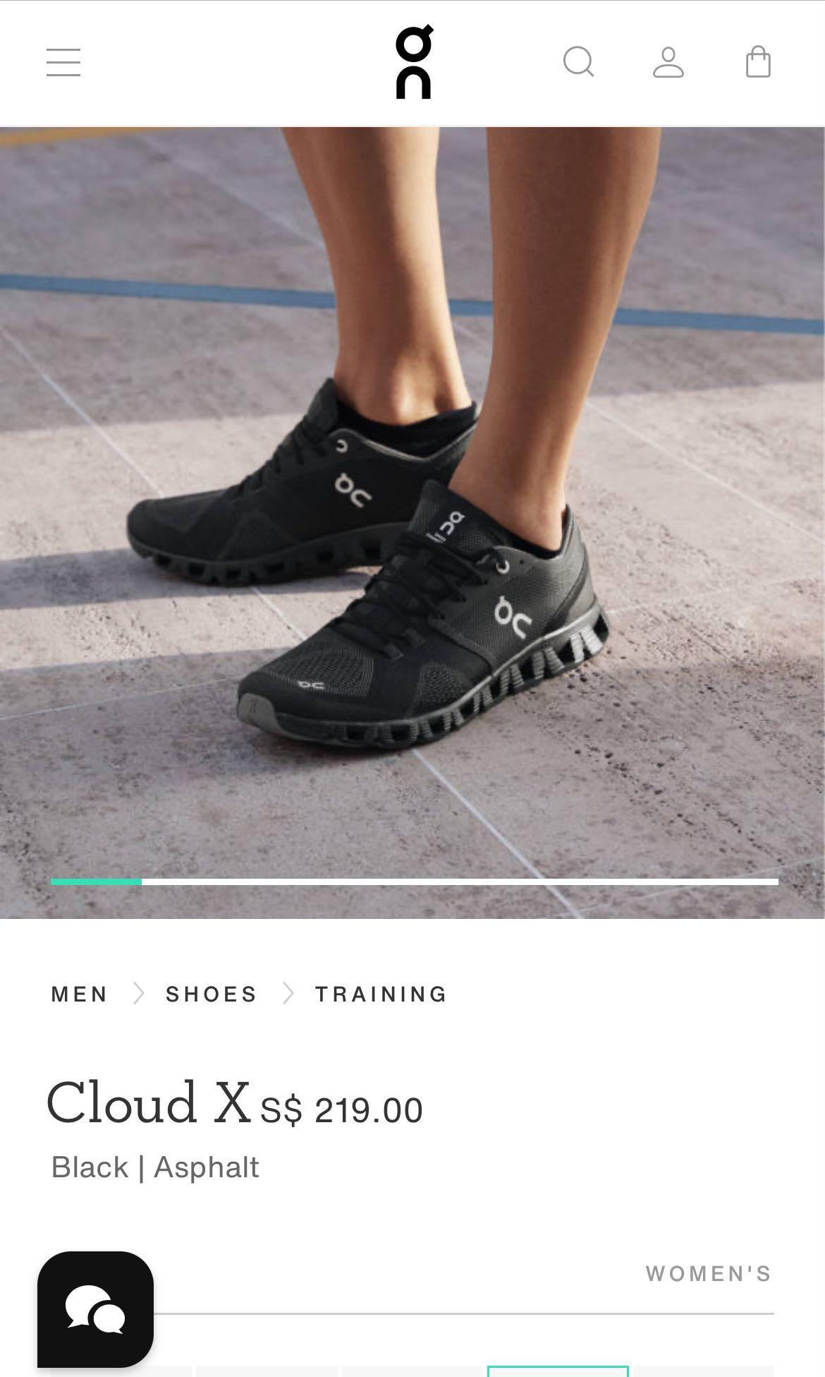 ON Running Cloud X Black Asphalt Women s Fashion Footwear Sneakers on Carousell