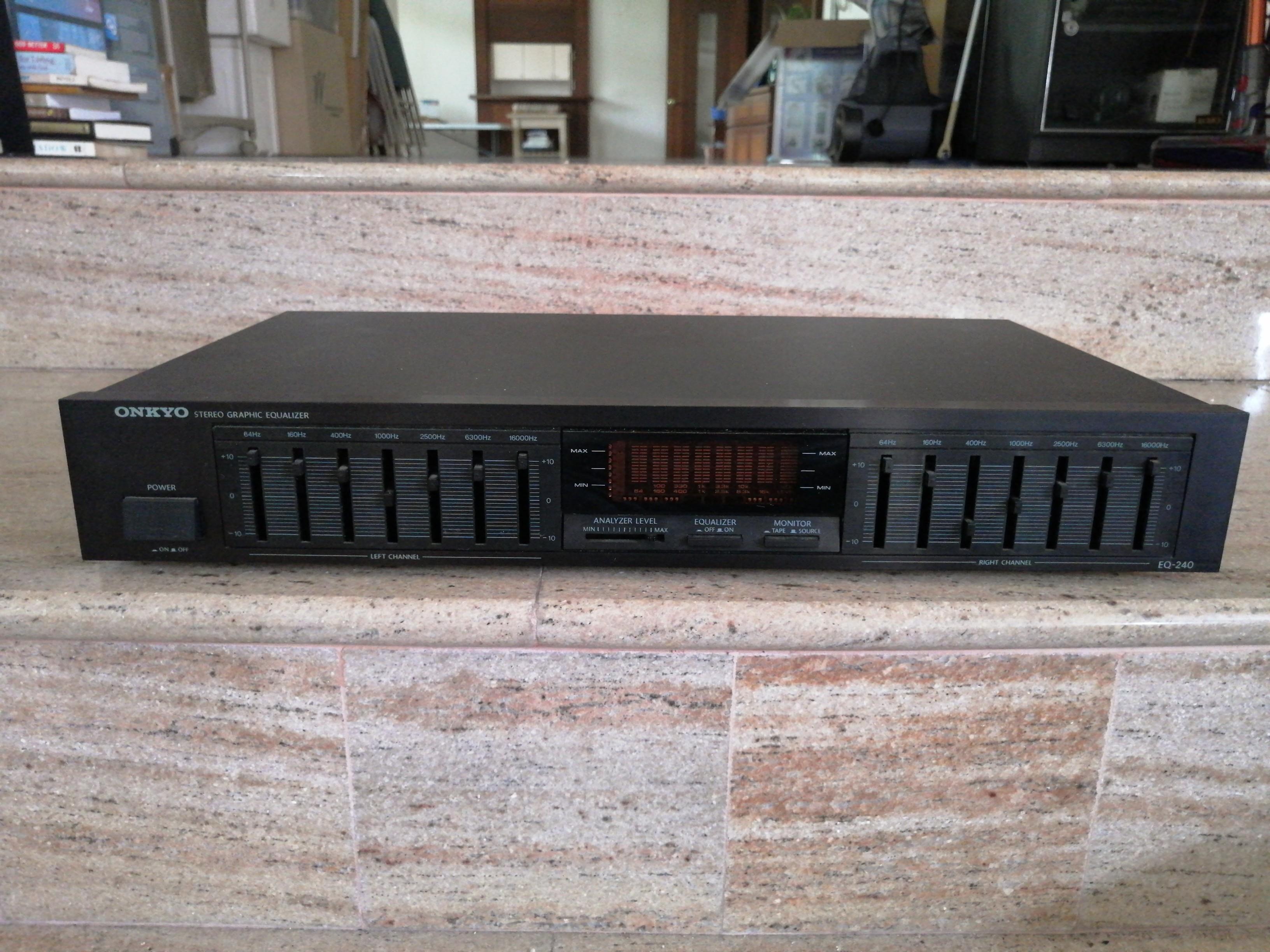 Onkyo Stereo Graphic Equalizer, Audio, Other Audio Equipment on Carousell