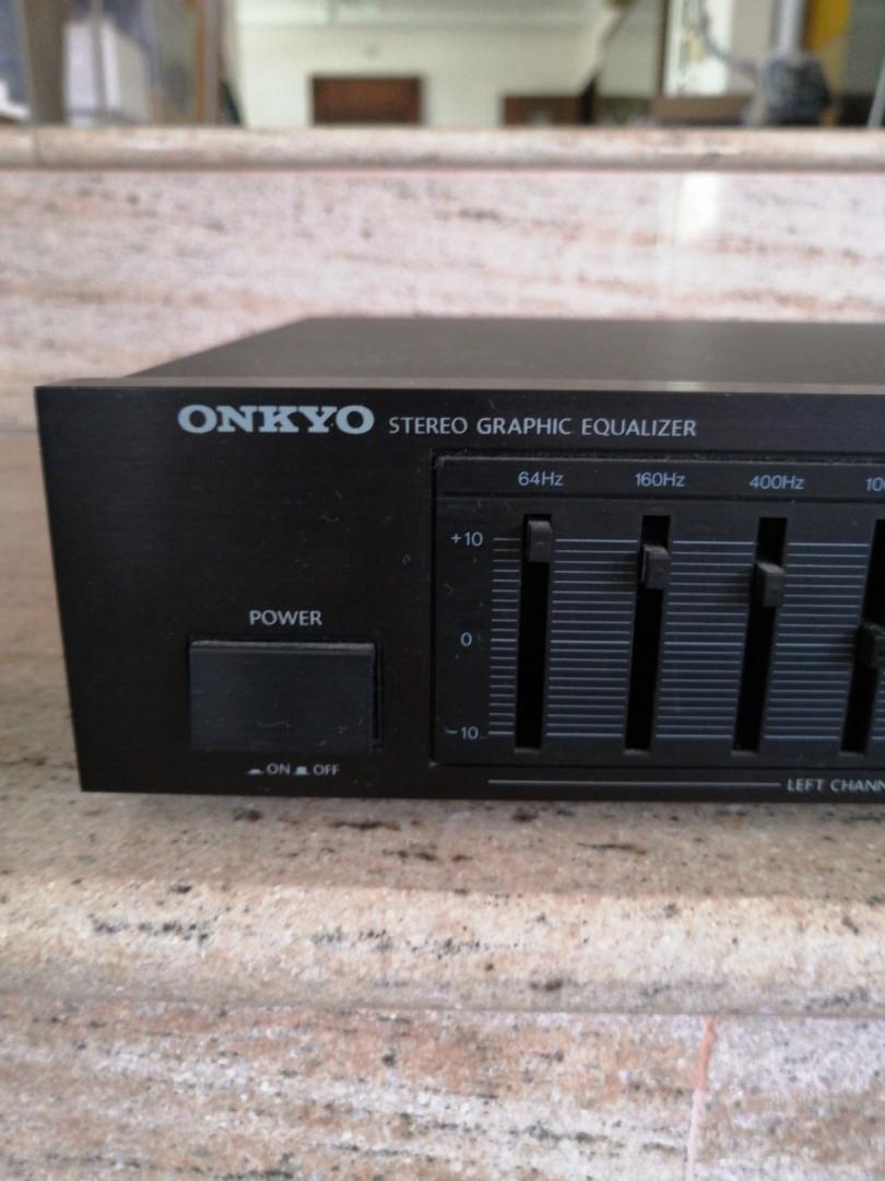 Onkyo Stereo Graphic Equalizer, Audio, Other Audio Equipment on Carousell