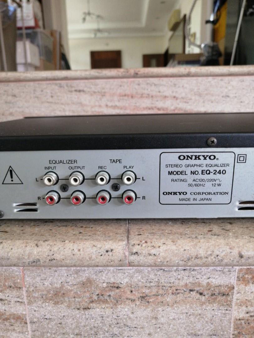 Onkyo Stereo Graphic Equalizer, Audio, Other Audio Equipment on Carousell