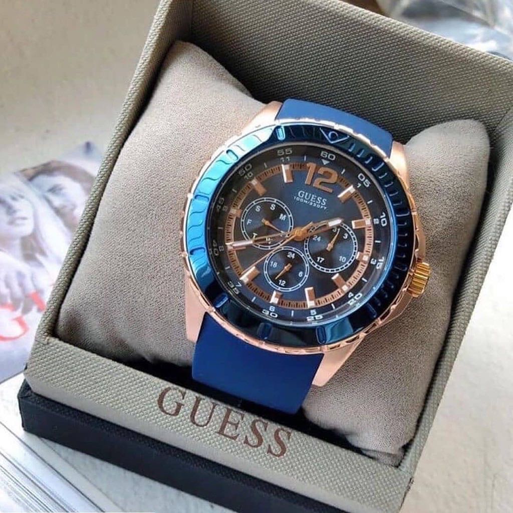Original 100 Guess Watch Men W0485G1 Fesyen Pria Jam Tangan di