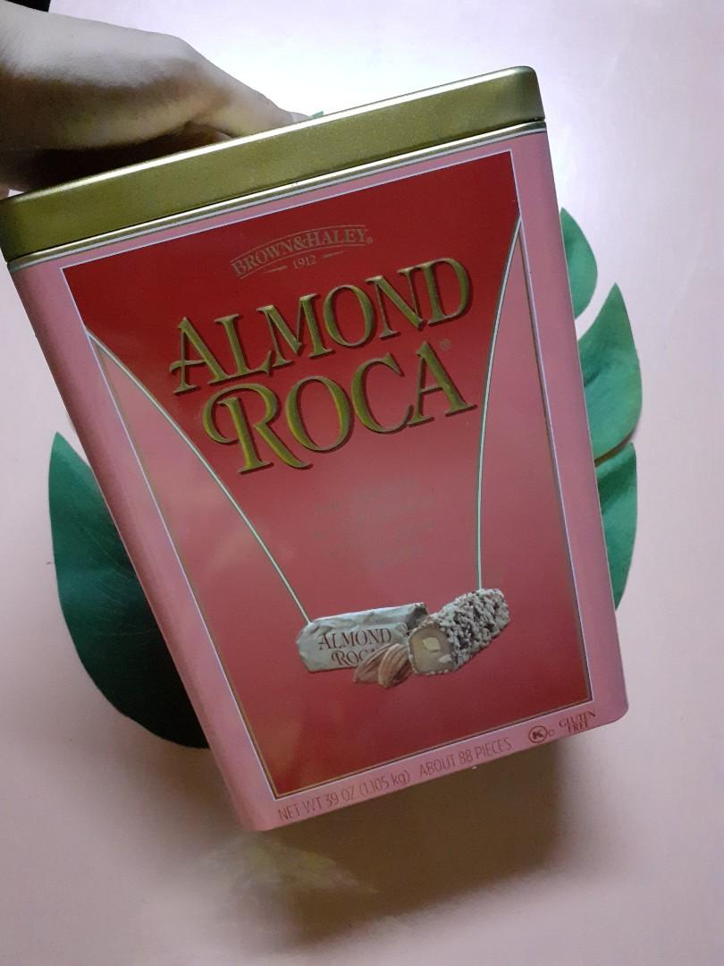 Old Choco Roca Original Almond Roca chocolates with tin can, Food & Drinks, Other Food ...