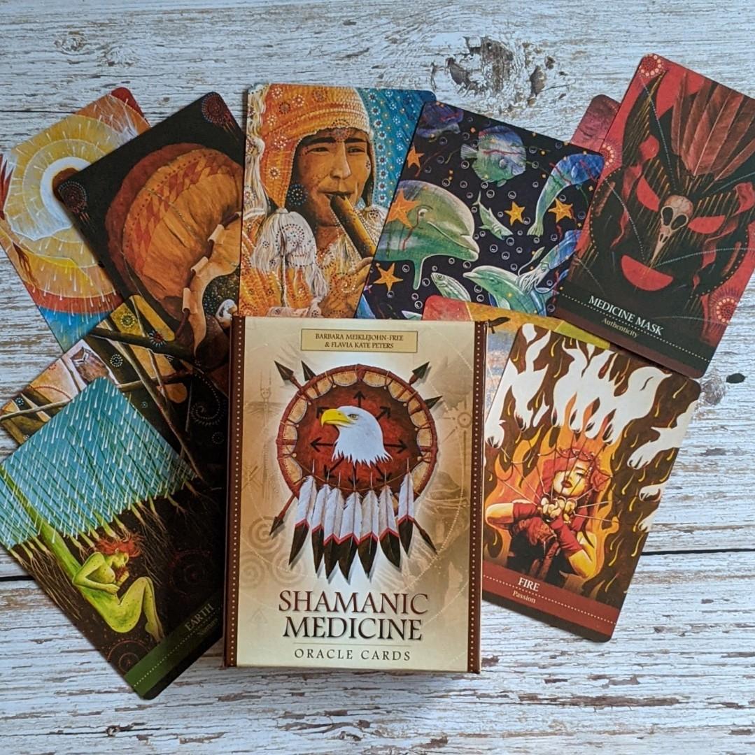 Original Shamanic Medicine Oracle Cards, Hobbies & Toys, Toys & Games ...