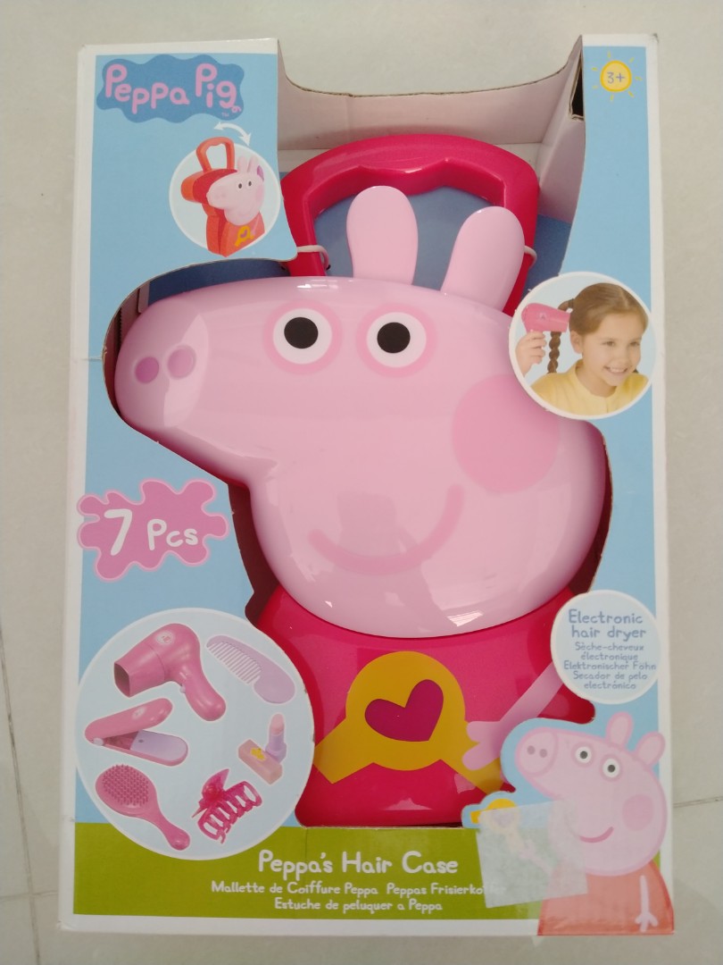 Peppa Pig Hair Case for little girl Hobbies Toys Toys Games