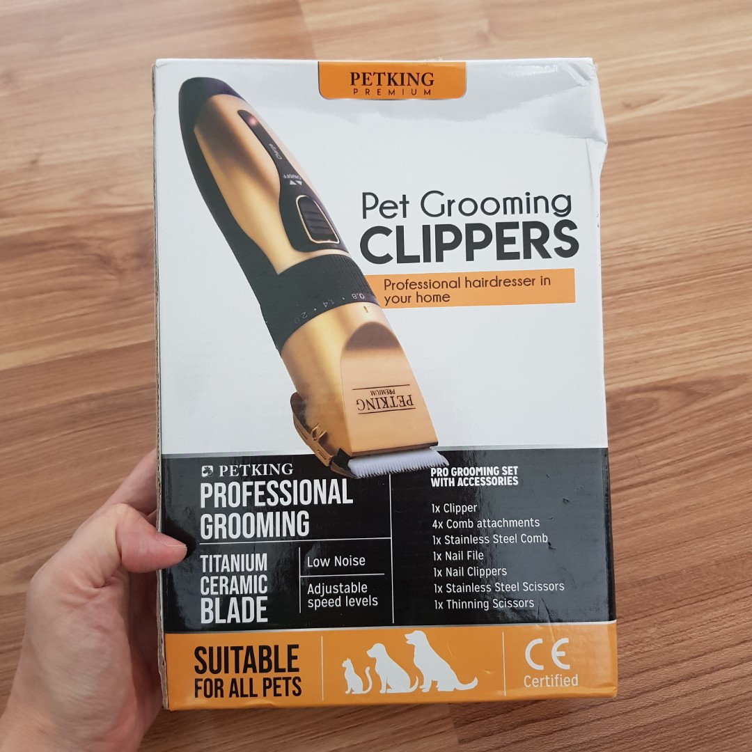 PETKING Pet Grooming Clippers Set, Pet Supplies, Homes & Other Pet