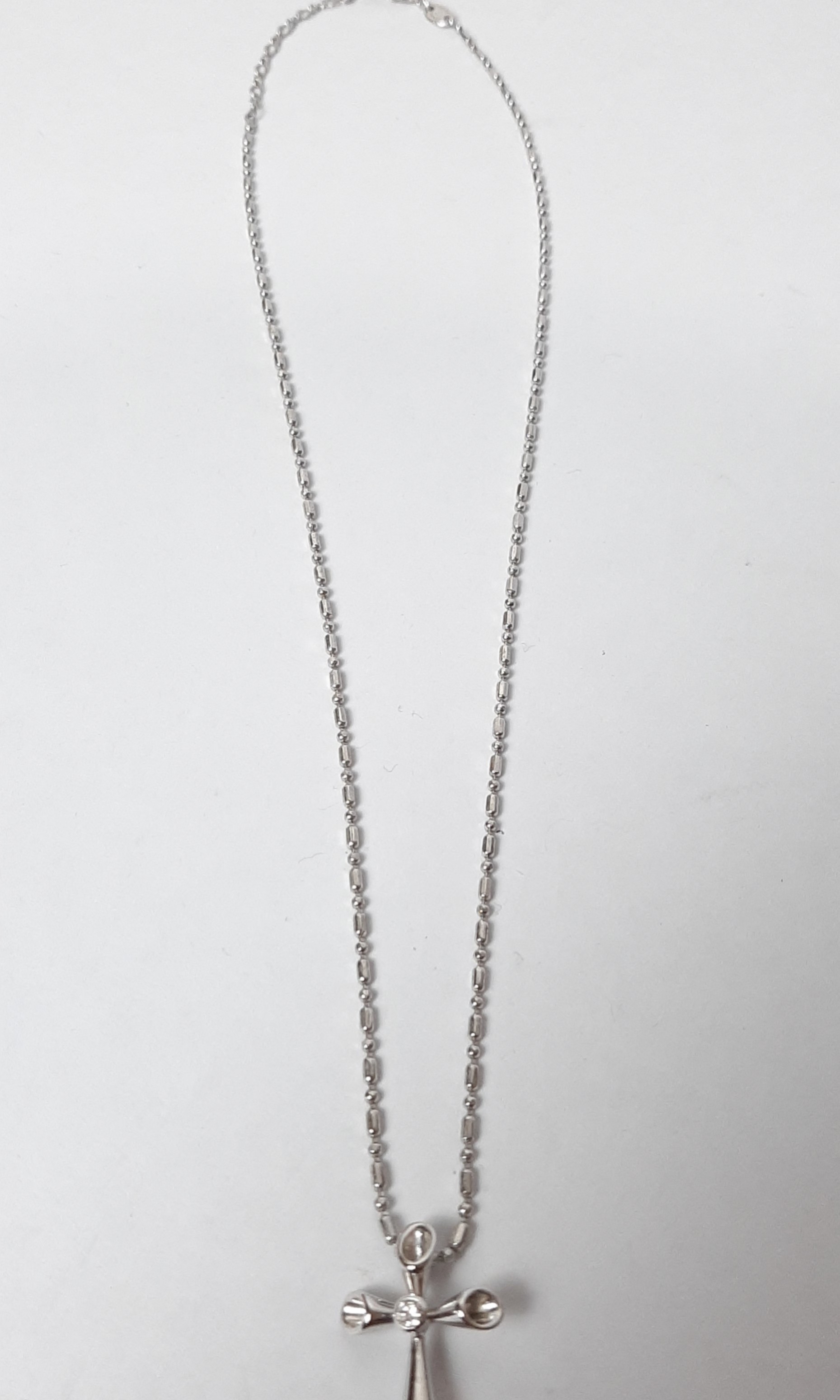 Pierre Cardin White Gold 18kGP Necklace, Women's Fashion ...