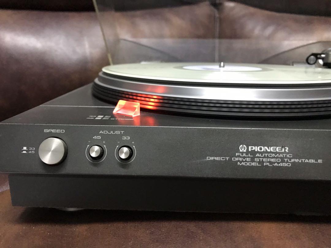 Pioneer PLA450 Direct Drive Turntable, Audio, Other Audio Equipment on