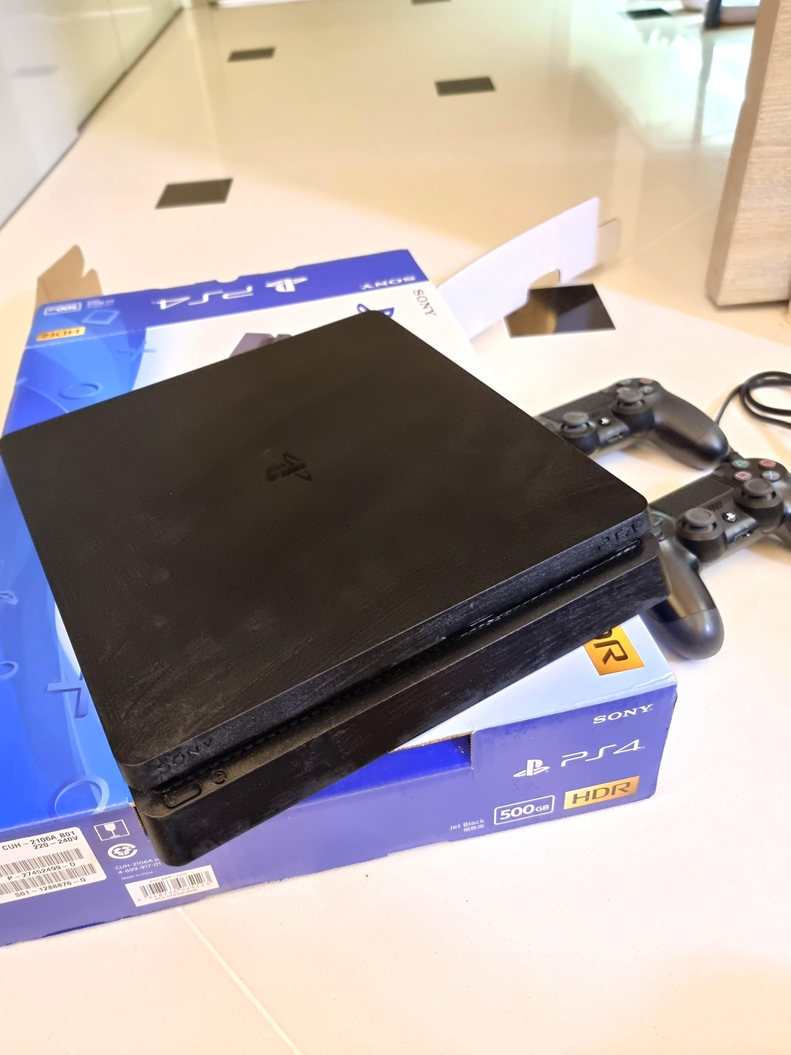 Playstation 4- Jet Black 500Gb, Video Gaming, Video Game Consoles