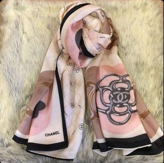 Pre loved authentic Chanel scarf Japan bought