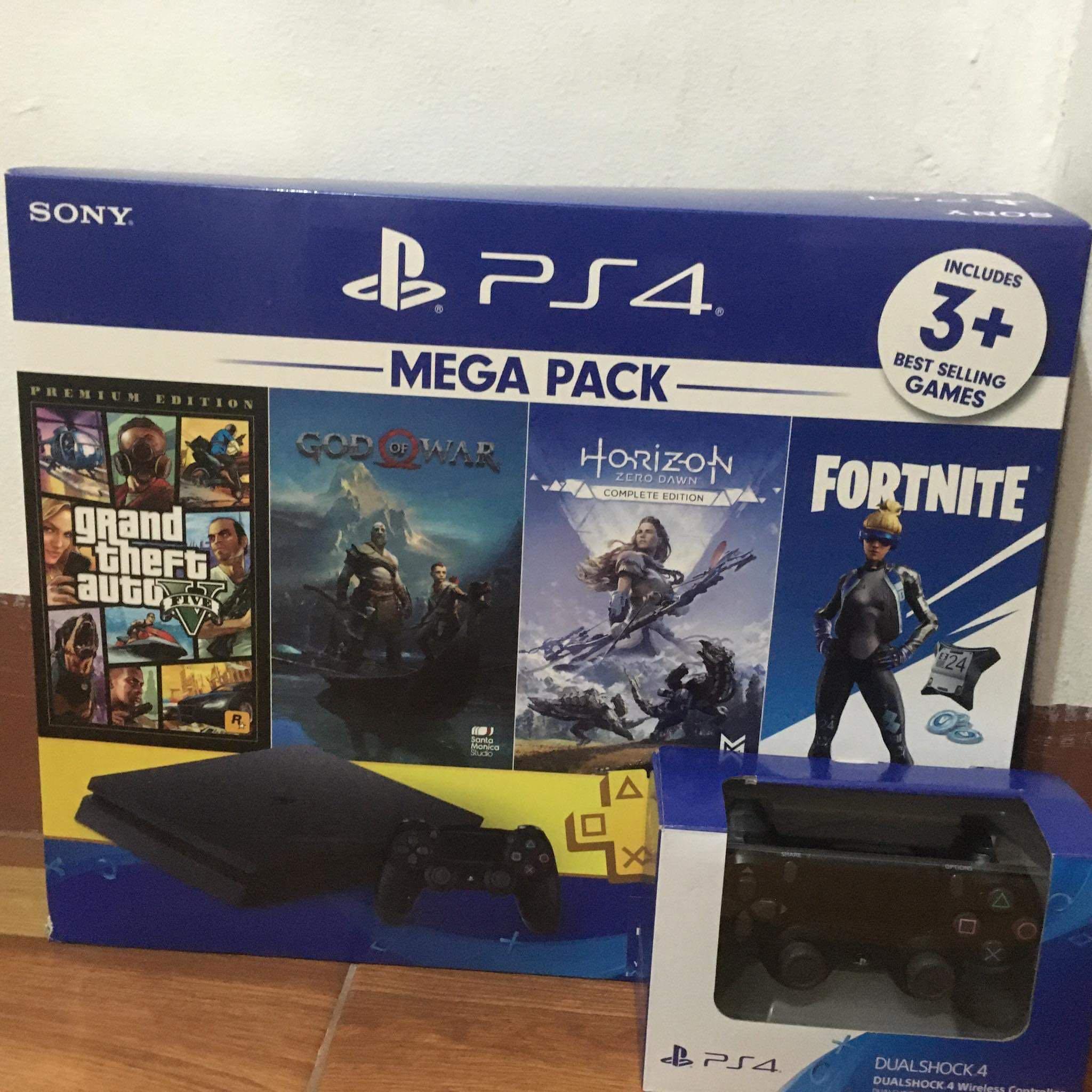 Ps4 slim sales mega pack 1tb