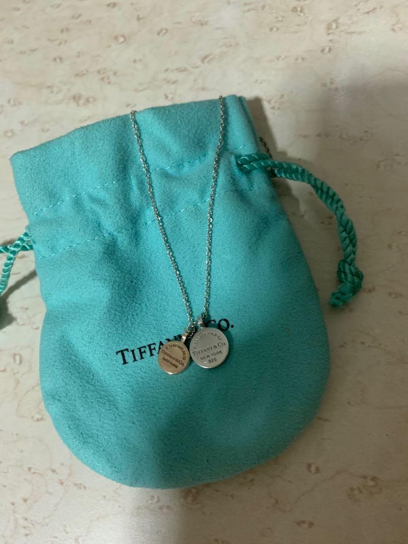 Tiffany 2 sales circle necklace