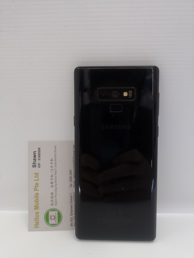 Samsung Note 9 black 128gb (used), Mobile Phones & Gadgets, Mobile