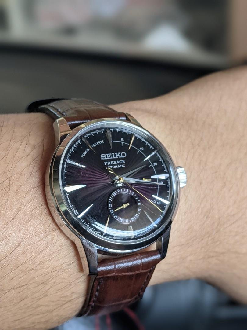Seiko presage Cocktail SSA393J Black Cat Martini, Men's Fashion, Watches &  Accessories, Watches on Carousell
