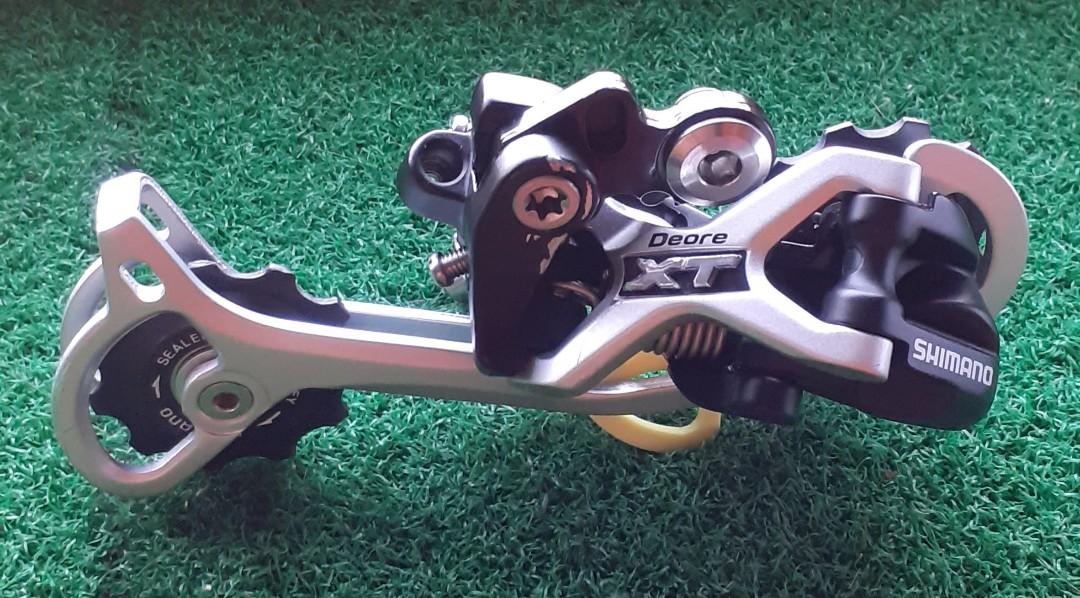 Shimano Deore XT M772 9 Speed Rear Derailleur Shimano Deore XT M770 Shifters 3 9 Speed