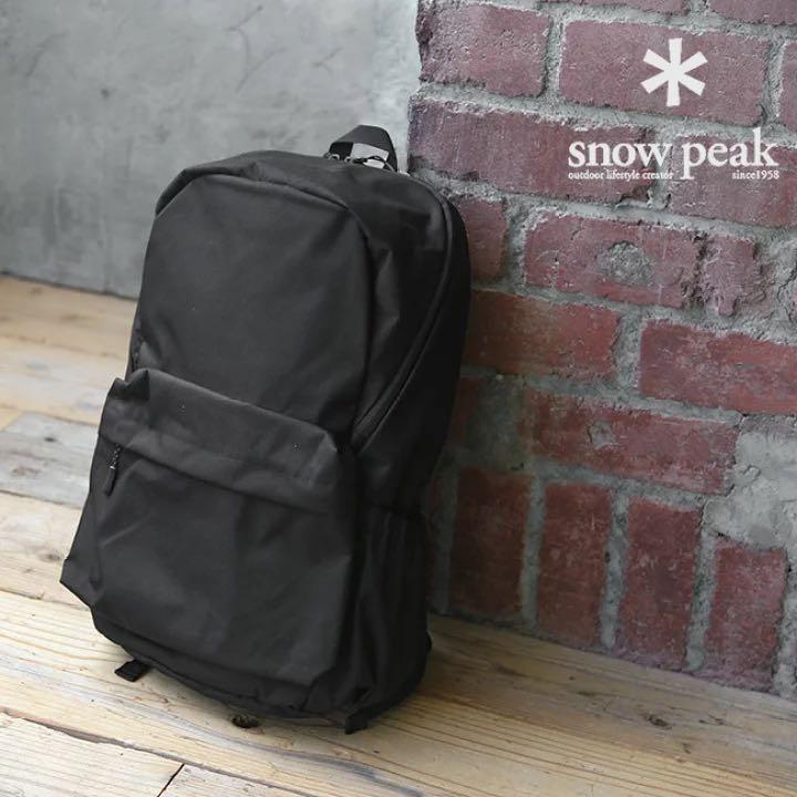 全新日本Snow Peak背囊背包黑色Backpack 20L, 男裝, 袋, 背包- Carousell