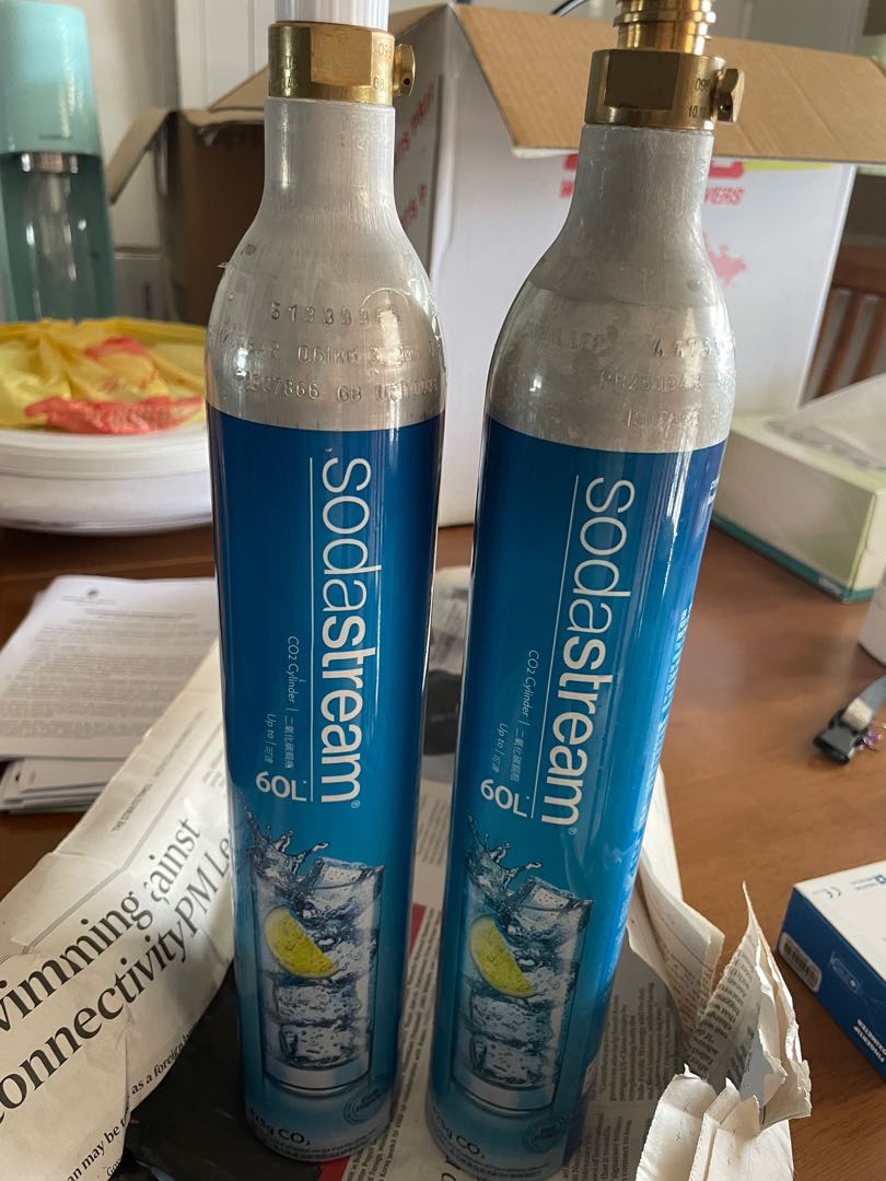 Soda Stream Gas Tank, Food & Drinks, Other Food & Drinks on Carousell