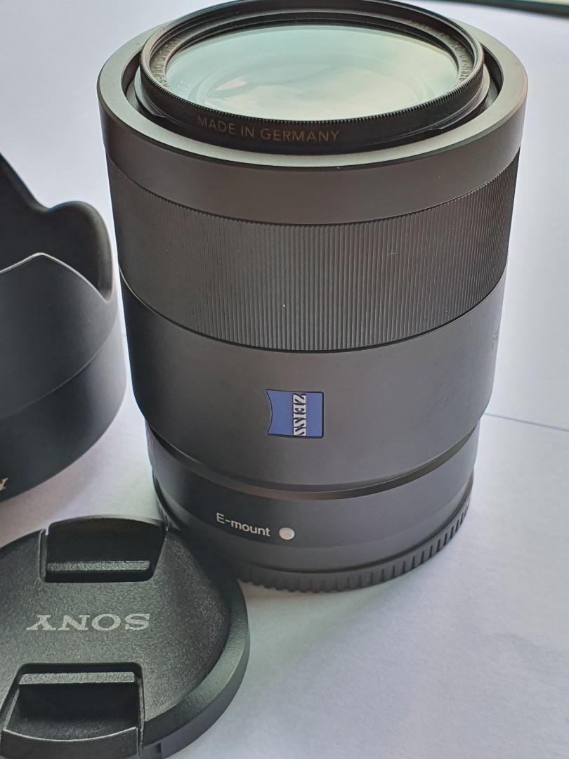 Sony 55mm F1.8 ZA + (Free B+W german filter 50), Photography, Lens