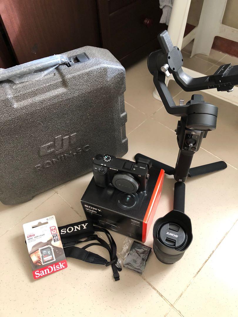 Dji ronin top s sony a6400