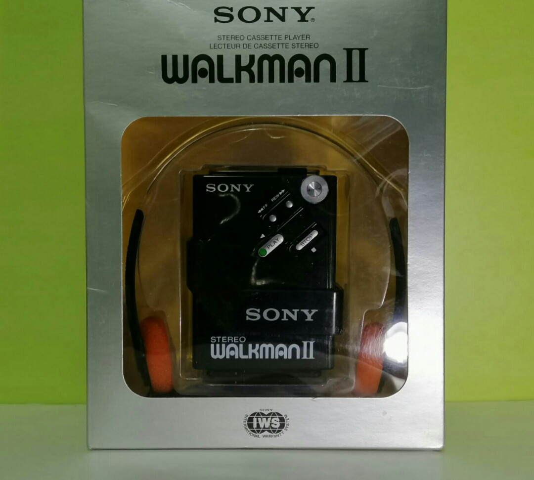 Sony Walkman WM 2 Full Set Black, 電子產品, 錄音器材- Carousell