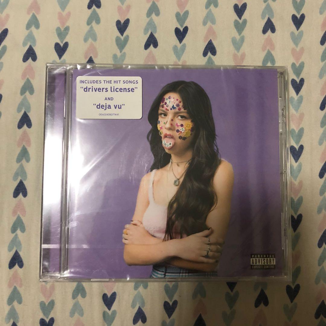 Sour Album by Olivia Rodrigo (Category: CDs & DVDs) located in Quezon City. Submitted by merch2go (Listing ID 1104867035, Image 1). Description: - sealed & brand new - no dents/scratches/any damage - bought from UK official store - 2 available onhand.