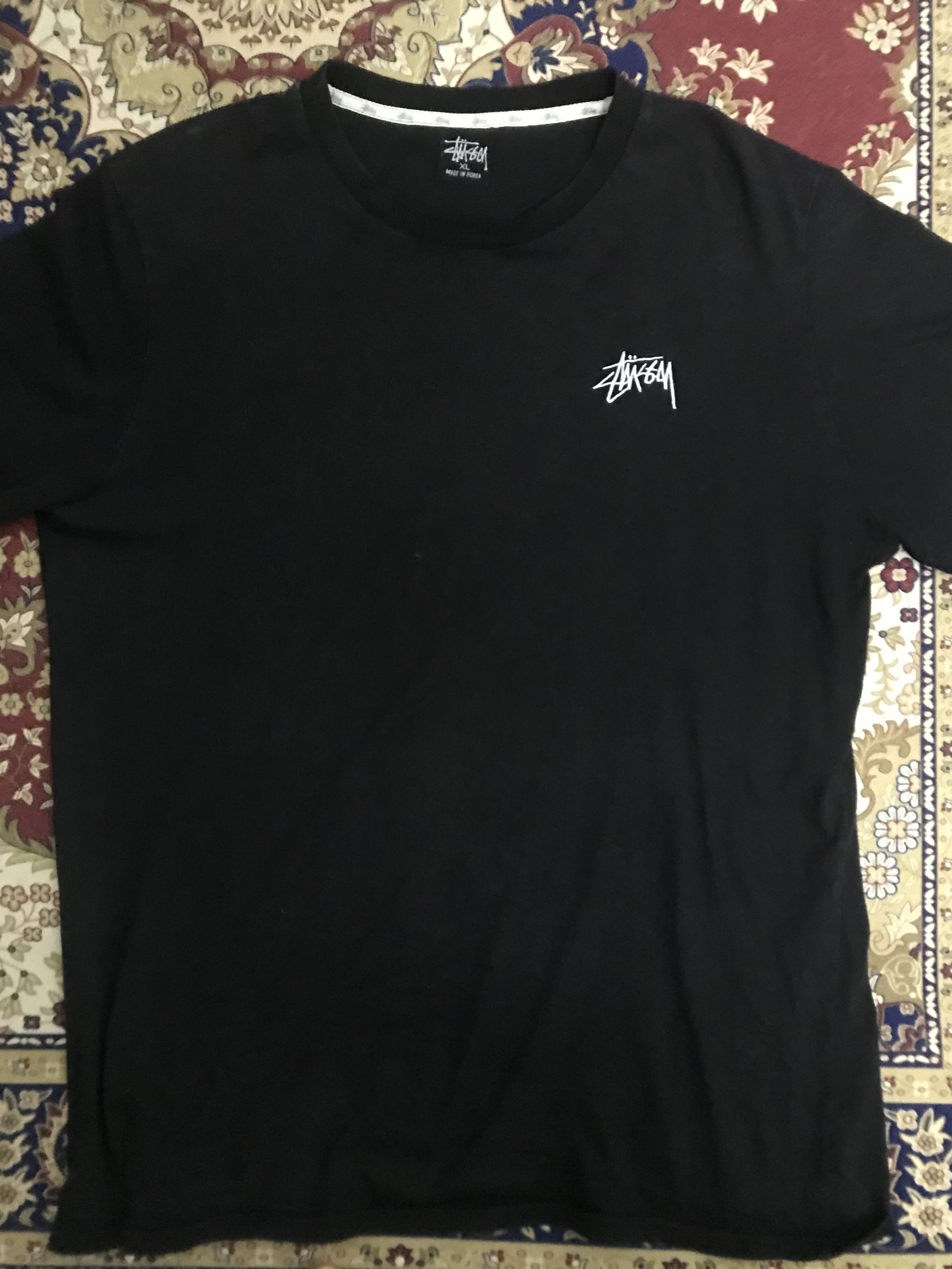 stussy small logo tee