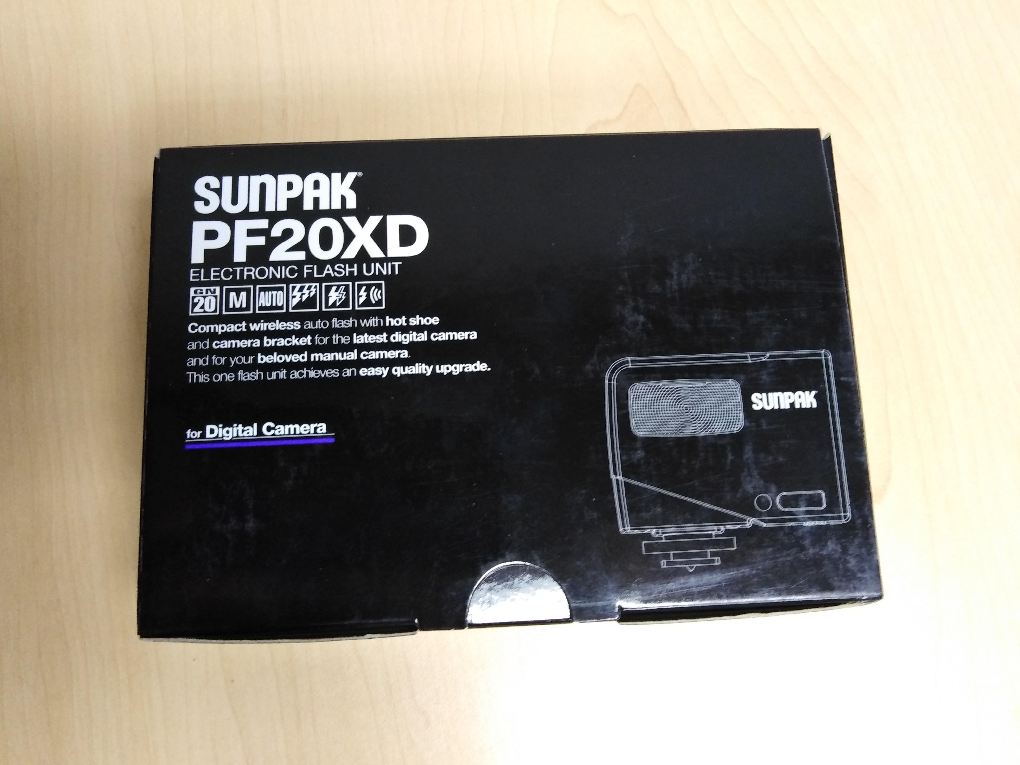 Sunpak PF20XD Electronic Flash 閃光燈, 攝影器材, 攝影配件, 閃光燈 Carousell